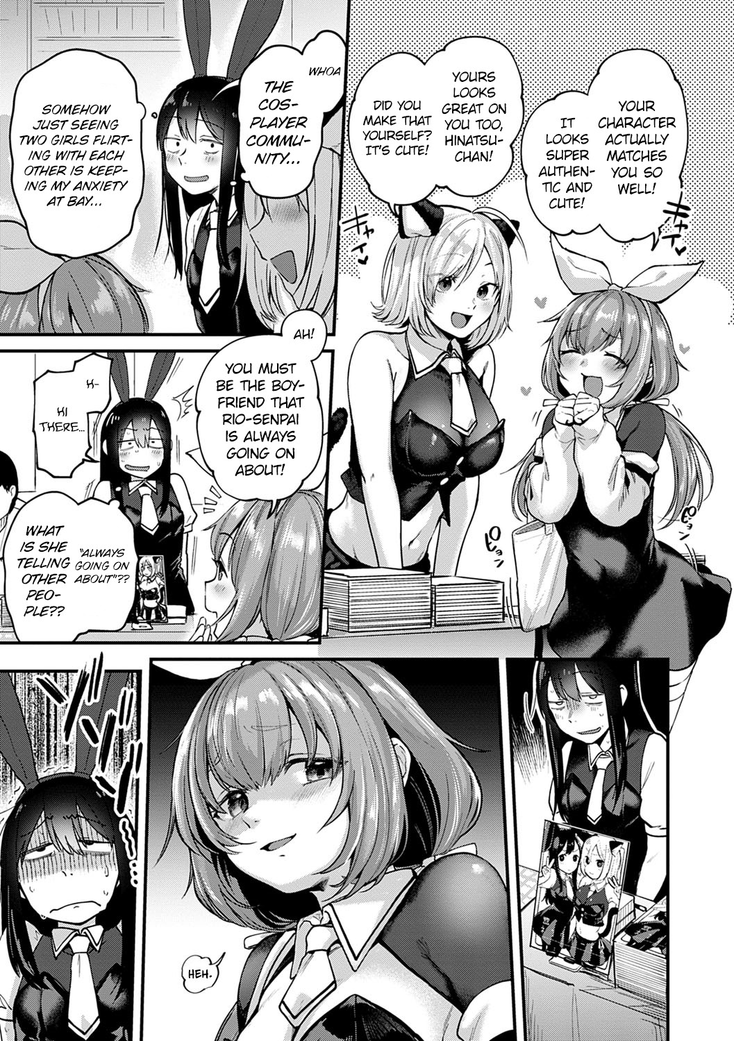 Hentai Manga Comic-Do Doujin Artists Dream of Threesome Sex After Work?-Read-3